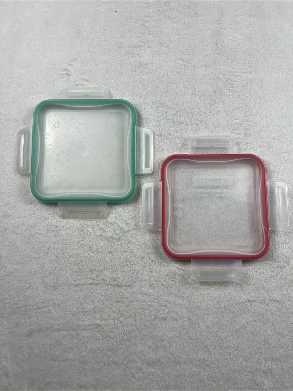 SnapWare Lid replacement for 4 cups square - Compatible Pyrex glass container
